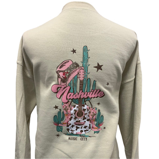 Nashville Tennessee Front and Back Sweatshirt